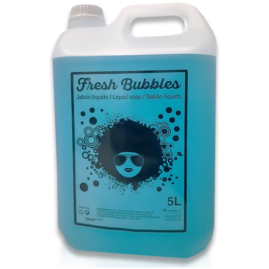 JABÓN LÍQUIDO FRESH BUBBLES DERMOSAN EN GARRAFA 5L image 0