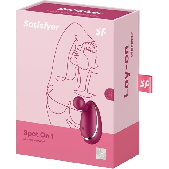 SATISFYER SPOT ON 1 - BERRY image 1