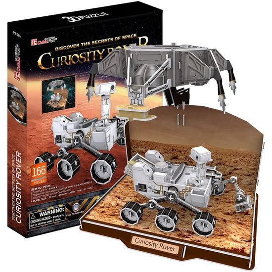 PUZZLE 3D CURIOSITY ROVER image 0