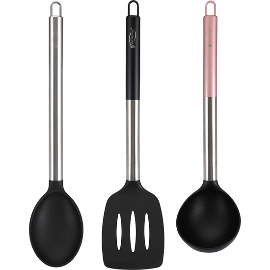 SET 3PC UTENSILIOS DE COCINA NYLON image 0