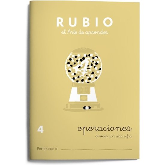 CUADERNO RUBIO OPERACIONES 4 image 0