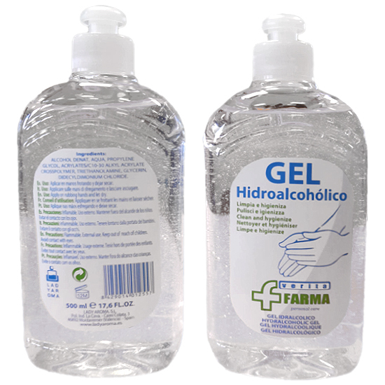 GEL HIDROALCOHÓLICO 500ML - NUEVO ENVASE image 0