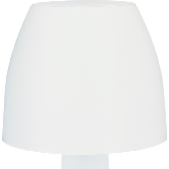 LÁMPARA INÁLAMBRICA DE SOBREMESA LED BLANCA H.27CM image 1