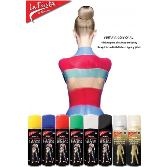 SPRAY PINTURA CORPORAL - BODY PAINTING COLOR - ROJO image 0