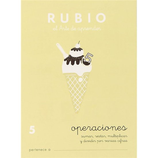 CUADERNO RUBIO OPERACIONES 5 image 0