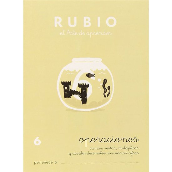 CUADERNO RUBIO OPERACIONES 5A image 0