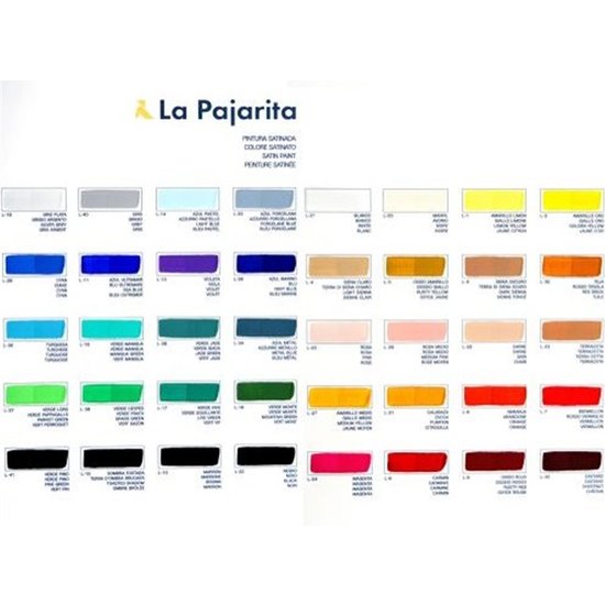 TEMPERA/PINTURA SATINADA LA PAJARITA - MARFIL image 0