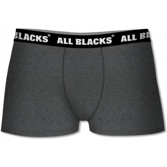 LOTE DE 2X 5 BOXER ALL BLACKS COLOR NEGRO 100% ALGODÓN Y GRIS 65%POLIÉSTER 35%ALGODÓN image 3