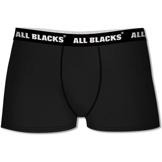 LOTE DE 2X 5 BOXER ALL BLACKS COLOR NEGRO 100% ALGODÓN Y GRIS 65%POLIÉSTER 35%ALGODÓN image 4