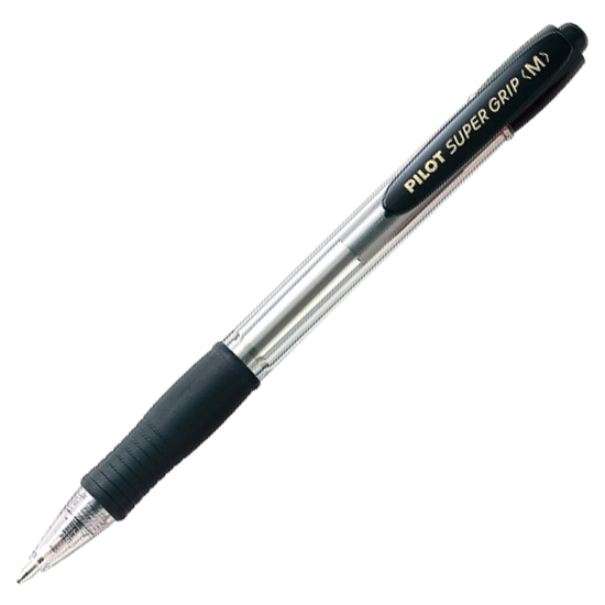 BOLIGRAFO PILOT SUPER GRIP - NEGRO image 0