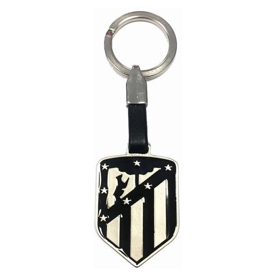 LLAVERO ESCUDO MONOCROMO ATLETICO DE MADRID image 0