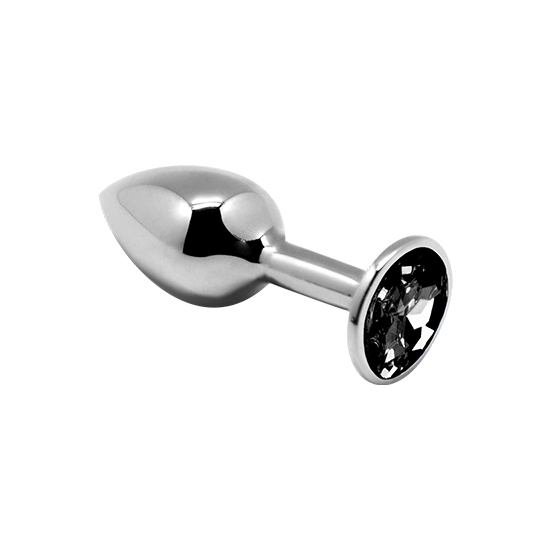 ALIVE - MINI METAL BUTT PLUG S - BLACK image 0