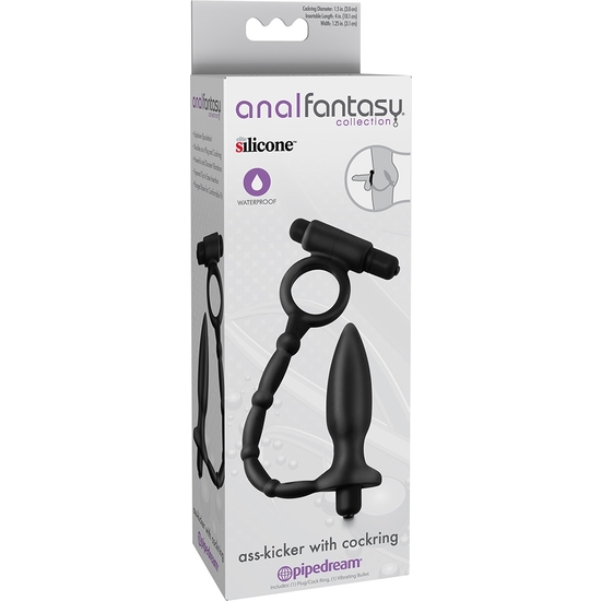 ANAL FANTASY ASS-KICKER WITH COCKRING  image 2