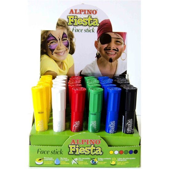 MAQUILLAJE FACIAL ALPINO STICK - MARRON image 2