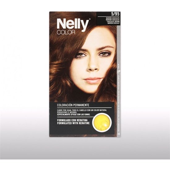 SET TINTE NELLY 5/95 MARRON CHOCOLATE image 0