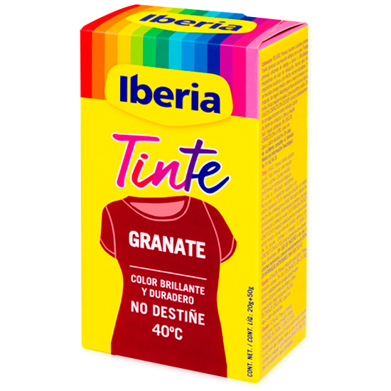 IBERIA TINTE PARA ROPA - GRANATE image 0