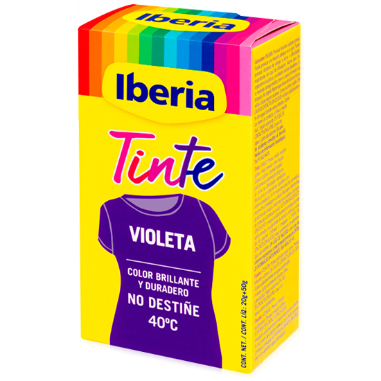 IBERIA TINTE PARA ROPA - VIOLETA image 0