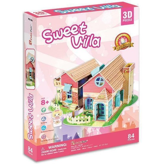 PUZZLE SWEET VILLA LED 3D image 2