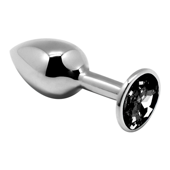 ALIVE - MINI METAL BUTT PLUG L - BLACK image 0