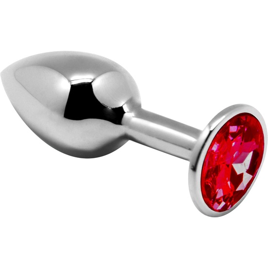 ALIVE - MINI METAL BUTT PLUG M - RED image 0