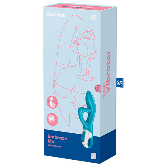 SATISFYER EMBRACE ME TURQUOISE image 1