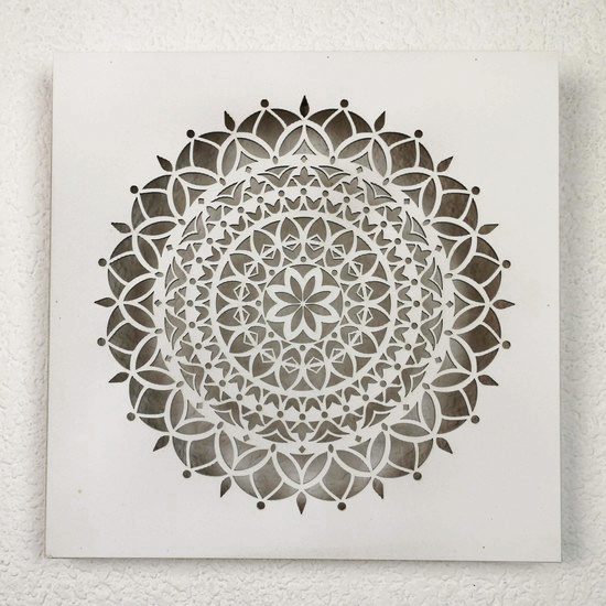 CUADRO MANDALA 50x50CM - DISEÑO 1 image 0