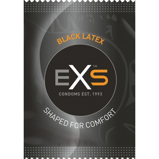 EXS BLACK LATEX - 12 PACK image 1
