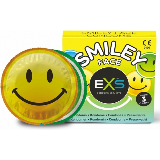 EXS SMILEY FACE - 3 PACK image 0