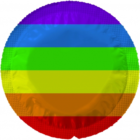 PRIDE RAINBOW FLAG - 100 PACK image 1