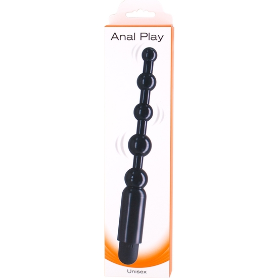 ANAL PLAYVIBRATOR - BLACK image 1