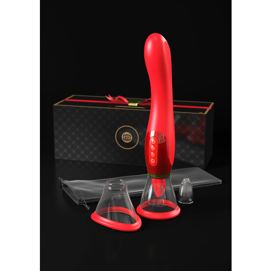 FANTASY FOR HER ULTIMATE PLEASURE 24K GOLD LUXURY EDITION - RED image 9