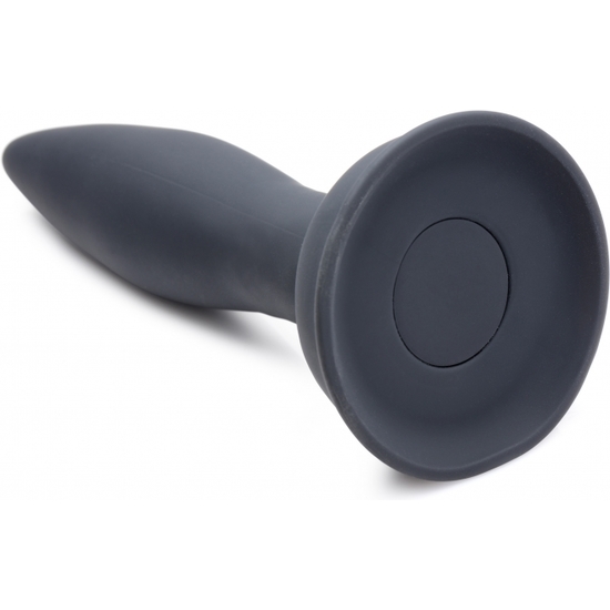 TURBO ASS-SPINNER SILICONE ANAL PLUG WITH REMOTE CONTROL - BLACK image 3