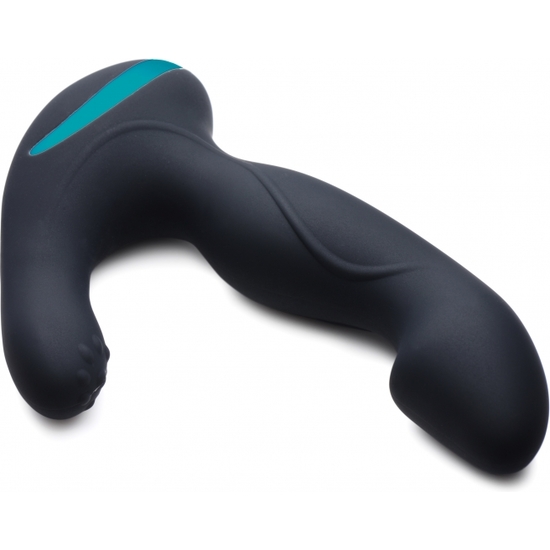 MEGA MAVERICK 10X ROTATING VIBRATING PROSTATE STIMULATOR - BLACK image 1