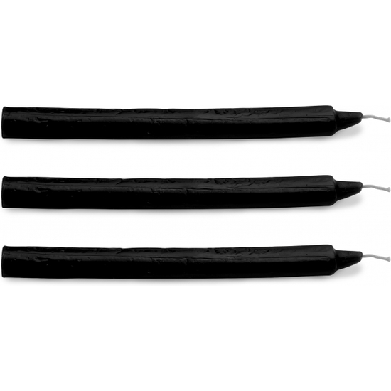 DARK DRIPPERS FETISH DRIP CANDLES SET OF 3 - BLACK image 1