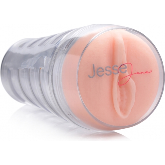 JESSE JANE DELUXE SIGNATURE PUSSY STROKER - FLESH image 0