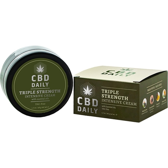 CBD DAILY TRIPLE STRENGTH INTENSIVE CREAM - 1.7 OZ / 48 G image 0