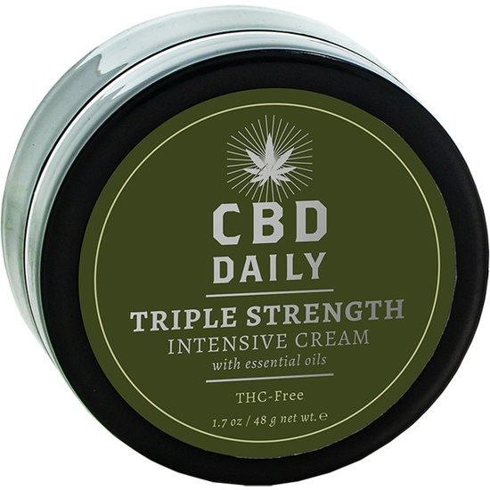 CBD DAILY TRIPLE STRENGTH INTENSIVE CREAM - 1.7 OZ / 48 G image 1