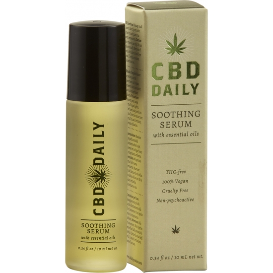 CBD DAILY SOOTHING SERUM ROLLER BALL - 0.34 OZ / 10 ML image 0