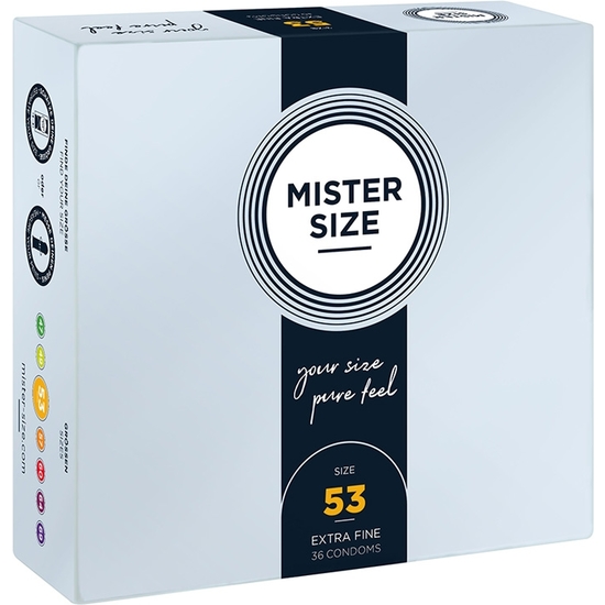 MISTER SIZE 53 (36 PACK) - EXTRA FINO, 53MM image 0