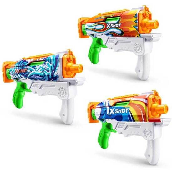 PISTOLA AGUA FAST FILL X-SHOT SKINS image 0