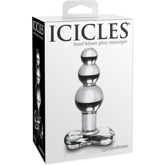ICICLES NUMBER 47 HAND BLOWN GLASS MASSAGER image 1