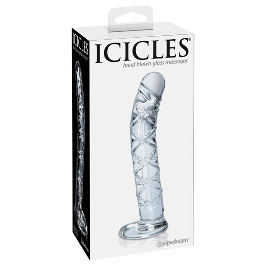 ICICLES NUMBER 60 HAND BLOWN GLASS MASSAGER image 4