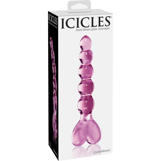 ICICLES NUMBER 43 HAND BLOWN GLASS MASSAGER image 1