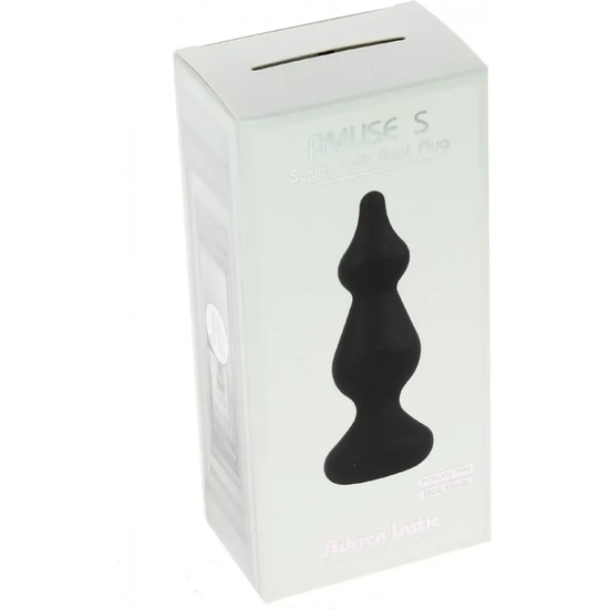 AMUSE BLACK BUTT PLUG - S - BLACK image 3