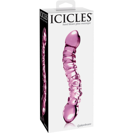 ICICLES NUMBER 55 HAND BLOWN GLASS MASSAGER image 1