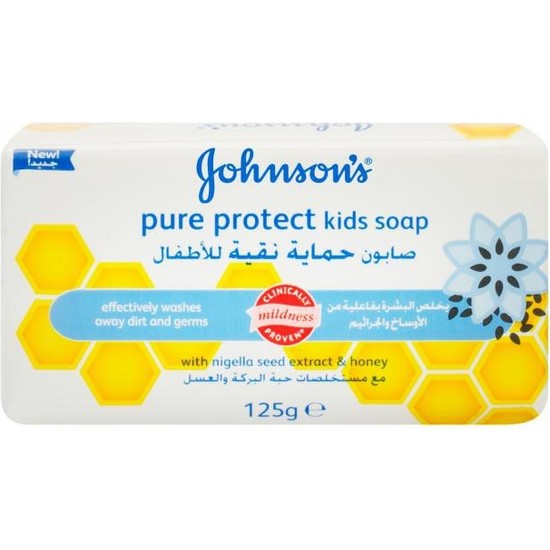 JOHNSON´S JABÓN DE TOCADOR 125 GRS PROT/MIEL image 0