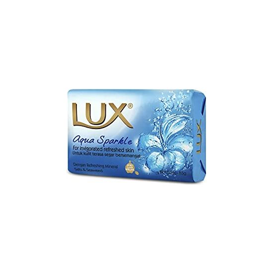 LUX SOAP 80 GRS AQUA SPARKLE image 0