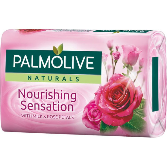 PALMOLIVE SOAP 90 GRS MILK & ROSE PETALS image 0