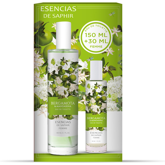 ESTUCHE FRAGANCIA 100 ML + 30 ML ESENCIAS DE SAPHIR - BERGAMOTA & MANDARINA image 3