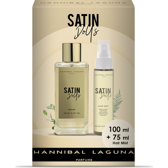 ESTUCHE FRAGANCIA 100 ML + HAIR MIST HANNIBAL LAGUNA SATIN DOLLS image 4